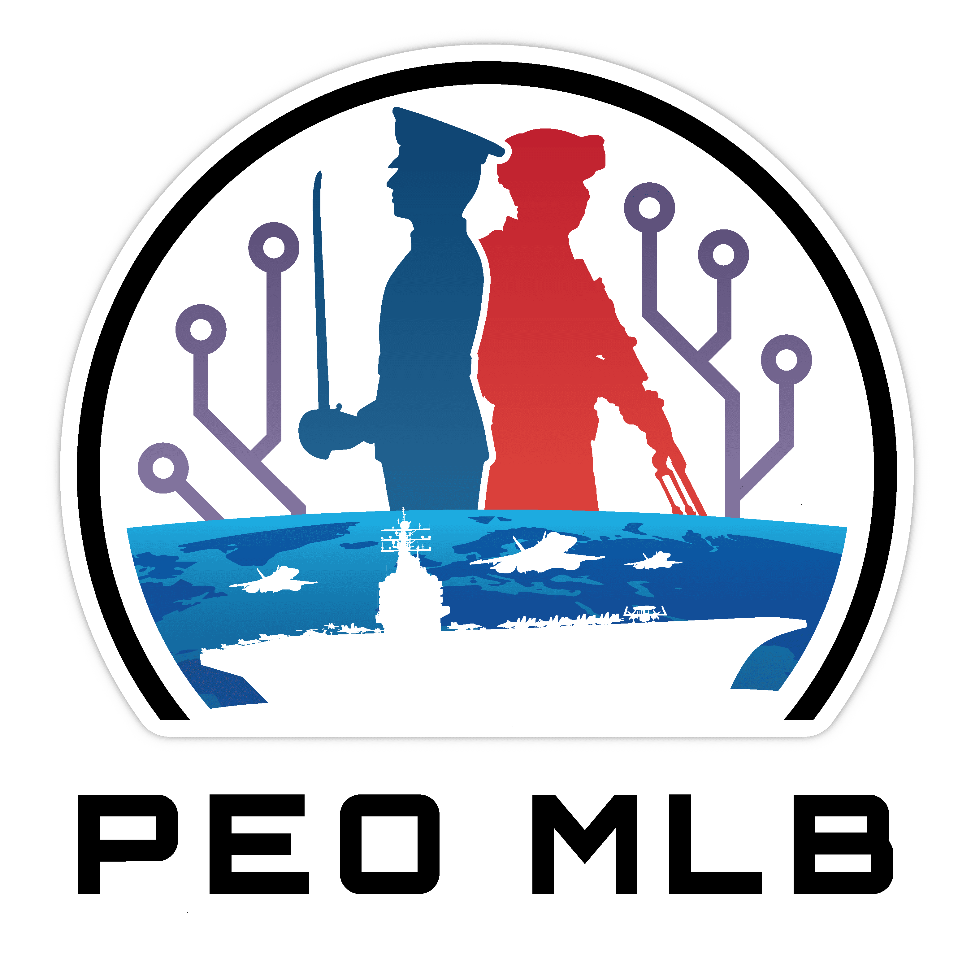PEO MLB logo
