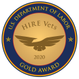 Hire Vets Gold Award